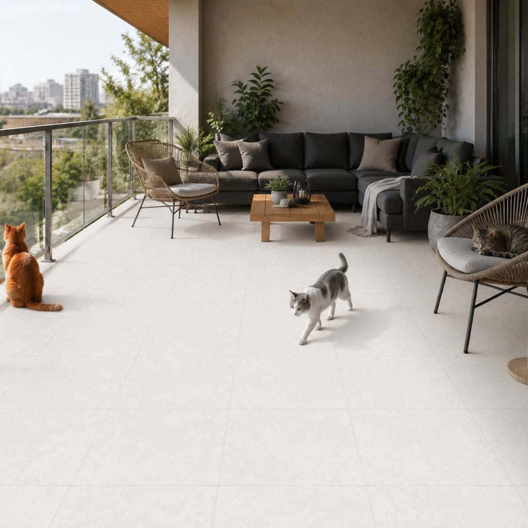 AL 1517 Plain and texture Balcony / Terrace - My Home Studio